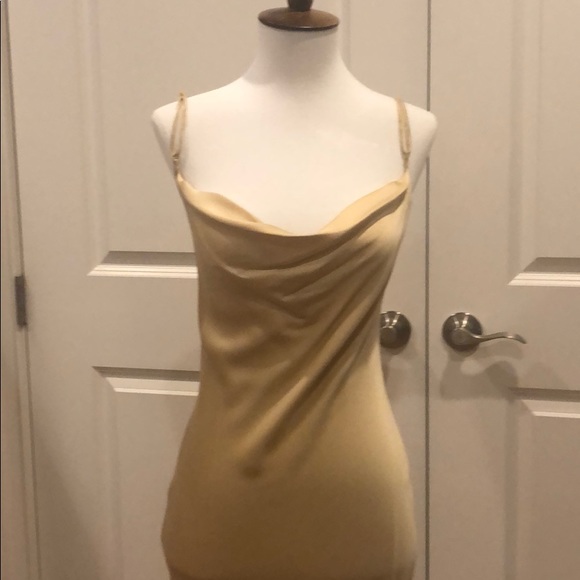 90s silk slip dress
